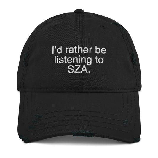 Distressed Sza Dad Hat