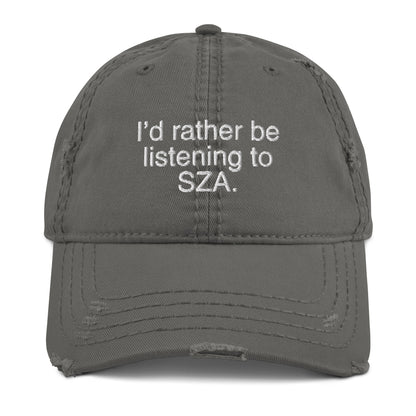 Distressed Sza Dad Hat